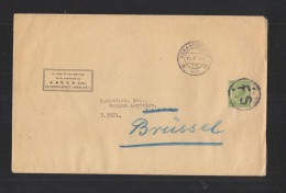 UK Wrapper 1926 To Holland And Belgium - Interi Postali