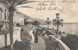 Casino De Monte Carlo Les Terrasses CPA DU 28 F2VRIER 1910 - Casinò
