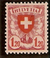 1933-34 1.20fr Rouge-lilas * Z 164z - Nuovi