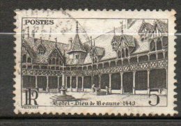 FRANCE  Hotel Dieu De Beaune 1941 N°499 - Used Stamps