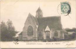 CHAMPIGNY (Yonne) - Abside De L'Eglise - Champigny