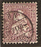 1867 50cs Lilas Obl Z 43 - Oblitérés