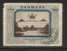 SWEDEN 1914 MALMO BALTIC EXPO DANISH PALACES DENMARK FREDENSBORG NO GUM POSTER STAMP CINDERELLA REKLAMENMARKEN - Ungebraucht