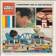 LEGO SYSTEM - CATALOGUE - L'ASSORTIMENT LEGO - DE LEGO SORTERING - 1968. - Kataloge