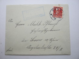 1915, Posthilfsttstelle Haus - Taxe Haselbach ( Ndb), Brief - Storia Postale