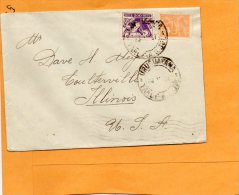 Brazil Old Cover Mailed To USA - Brieven En Documenten