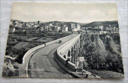 ISERNIA IL PONTE CARDARELLI ANIMATO AUTO BICI E PERSONE - Isernia