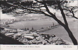 (AKB218) CEUTA . DESDE EL MONTE HACHO - Ceuta