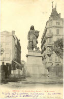 34/CPA A 1900 - Béziers - Statue De Paul Riquet - Beziers