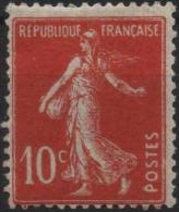 FRANCE 138  * MH Type Semeuse Sans Sol De 1907-1920 - Ungebraucht