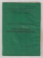 BMW R 60 ANNO PRIMA IMMATRICOLAZIONE 1971 LIBRETTO DI CIRCOLAZIONE ** AD USO COLLEZIONISTICO ** - Motorfietsen