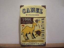 PAQUET VIDE 1944 CAMEL DEBARQUE EN FRANCE - Estuches Para Cigarrillos (vacios)