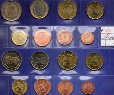 Mix-set Spanien EURO 1999-2002 Prägeanstalt Madrid Stg. 20€ Stempelglanz Staatlichen Münze SPAIN 1C.- 2€ Coins Of ESPANA - Colecciones