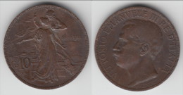 **** ITALIE - ITALIA - 10 CENTESIMI 1911 R VITTORIO EMANUELE III **** EN ACHAT IMMEDIAT !!! - 1900-1946 : Victor Emmanuel III & Umberto II