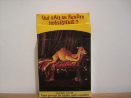 PAQUET VIDE  QUI  SAIT SE RENDRE IRRESISTIBLE  ? CAMEL MEDIUM. - Zigarettenetuis (leer)