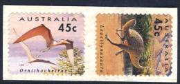 AUSTRALIE Animaux Prehistoriques, Prehistoire YVERT 1334/35 **  MNH Neuf Sans Charniere - Prehistorisch