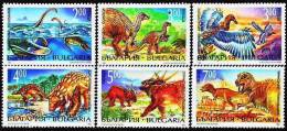 BULGARIE Animaux Prehistoriques, Prehistoire YVERT 3563/68 **  MNH Neuf Sans Charniere - Prehistorisch