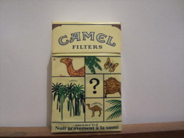 PAQUET VIDE   CAMEL - Zigarettenetuis (leer)