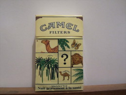 PAQUET VIDE   CAMEL - Empty Cigarettes Boxes