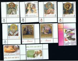 2013 - VATICAN - VATICANO - VATIKAN - D40D - MNH  SET OF 10 STAMPS  ** - Unused Stamps