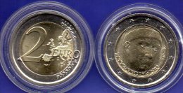 2 EURO Italien 2013 Stg 6€ Sonderedition Schriftsteller Giovanni Boccaccio Stempelglanz 2€Münze Rom Artist Coin Of Italy - Italie