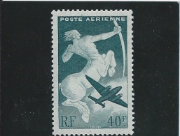France  Poste Aérienne N° 16 *    Valeur  YT :  0,50 € - 1927-1959 Nuevos