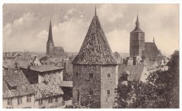 AK - Rostock , 1914 , Stadtmauerturm , Petri- Und Nicolaikirche !!! - Rostock