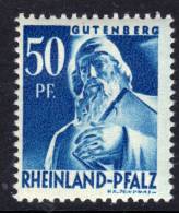 Allemagne Rhéno-Palatin N° 23 XX  50 P. Bleu Sans Charnière TB - Renania-Palatinato