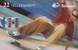 Norway, N131, Skateboard, Sport, CN : C87026238,  2 Scans. - Norvège