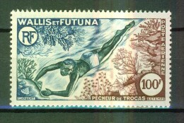 Sport, Loisir - Plongée Sous Marine - WALLIS ET FUTUNA - Pecheur De Trocas - Coquillages - N° 19 - 1962 - Nuevos