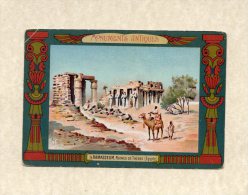45037     Egitto,   Monuments Antiques, Le  Ramasseum,  Ruines De Thebes,  (scritta) - Luxor
