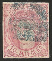 ESPAÑA 1870 - Edifil #105 - VFU - Gebraucht