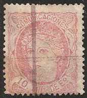 ESPAÑA 1870 - Edifil #105 - VFU - Gebraucht