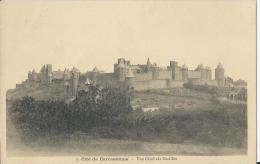 Carcassonne  -  Cité  : Vue Générale Sud-Est -  Non écrite - Carcassonne