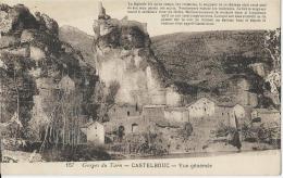 Castelbouc - Gorges Du Tarn, Vue Générale  Du Village  -  Non écrite - Autres & Non Classés