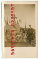 CARTE PHOTO Du MONUMENT Aux MORTS D´ALIX < GUERRE 14 < Soldat Station Sanitaire & Poilu Morts Pour La France - Kriegerdenkmal