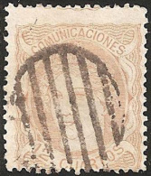 ESPAÑA 1870 - Edifil #113 - VFU - Usados