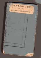 LIVRE - DIALOGUES ENTRE HYLAS ET PHILONOUS -GEORGES BERKELEY - AMSTERDAM - CHEZ BARROIS L'AÎNE - 1785 - THEOLOGIE - 1701-1800