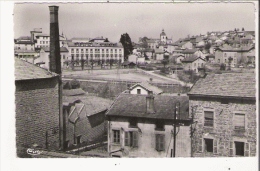 AMPLEPLUIS (RHONE) VUE GENERALE ET LE GROUPE SCOLAIRE - Amplepuis