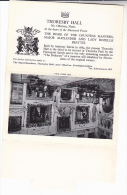 Old THORESBY HALL OLLERTON 5 View LETTERCARD By English Life Derby - Sonstige & Ohne Zuordnung