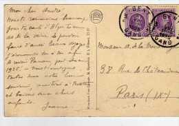 1371  Postal Gent Gand 1925 Belgica - Brieven En Documenten