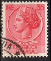 PIA - ITA -REPUBBLICA :  1955-58 :  Siracusana  - SPECIALIZZAZIONE -  (SAS 771/I - CAR 301) - Varietà E Curiosità