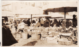 Photo Originale Janvier 1924 NICE - Le Marché Aux Légumes (A54) - Markten, Feesten