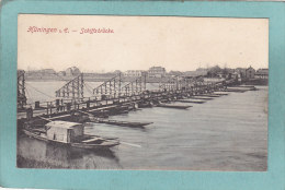 68  -  HÜNINGEN I. E.  -  SCHIFFSBRÜCKE  -  BELLE CARTE  - - Huningue