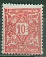 FC SOU04 - Soudan YT N°12 Taxe * - Unused Stamps