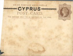 (718) Cyprus Lettercard - Briefe U. Dokumente