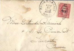 (939) Small Cover Posted From USA - 1920 ? - Lettres & Documents