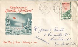 (939) FDC Cover Posted From Canada - 1961 - 1961-1970