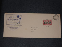 USA United States Vereinigte Staaten Von Amerika 1940 Saint Petersburg WINPEX Philateletic Exhibition Palm Palme - Cartas & Documentos