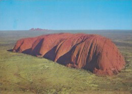 Aerial View Of Ayers Rock & The Olgas - Nucolorvue CA 103 Used - Uluru & The Olgas